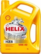 Shell Helix HX6 10W-40 5L - cena, porovnanie