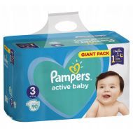 Pampers Active Baby Dry 3 90ks - cena, porovnanie