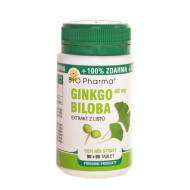 Bio-Pharma Ginkgo Biloba 40mg 180tbl - cena, porovnanie