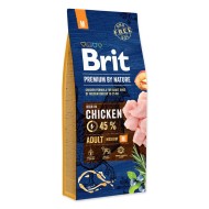 Brit Premium by Nature Adult M 15kg - cena, porovnanie