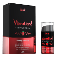 Intt Vibration! Strawberry Tingling Gel 15ml - cena, porovnanie