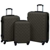 vidaXL Súprava cestovných kufrov s tvrdým krytom 3 ks antikorová ABS - cena, porovnanie