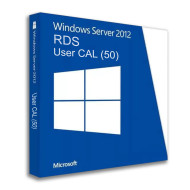 Microsoft Windows Server 2012 RDS User CAL (50) - cena, porovnanie