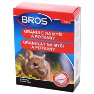 Bros Granule na myši a potkany 7x20g - cena, porovnanie