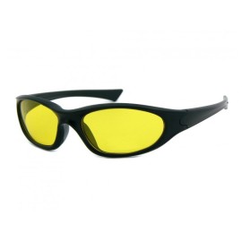 Sunmania Žlto-čierne úzke okuliare pre vodičov "Smaller"