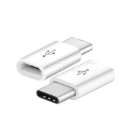 V-Tac POWER redukcia z micro USB na USB-C biela - cena, porovnanie