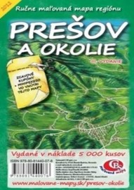 Prešov a okolie 1:50 000