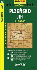 Plzeňsko - jih 1:50 000