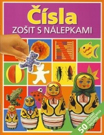 Čísla - Zošit s nálepkami