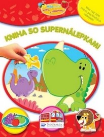 Kniha so supernálepkami zvieratá,dinosaury,potrava,dopr.prostriedky