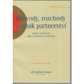 Rozvody, rozchody a zánik partnerství