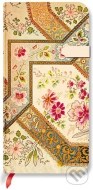 Paperblanks - Filigree Floral Ivory - SLIM - linajkový - cena, porovnanie