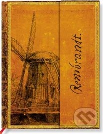 Paperblanks - Rembrandt, The Windmill - MINI - čistý