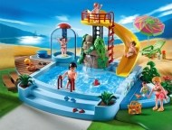 Playmobil 4858 - Bazén s toboganom - cena, porovnanie