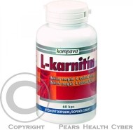 Kompava L-karnitín 60 kps - cena, porovnanie