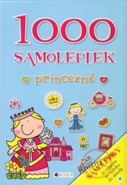 1000 samolepiek – Princezné