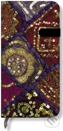 Paperblanks - Sequined Sapphire - SLIM - linajkový