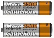 Camelion NiMH 2500mAh AA 2ks - cena, porovnanie