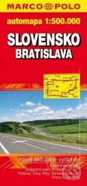 Slovensko - Bratislava 1:500 000