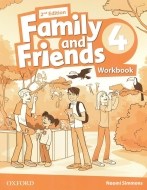 Family and Friends 4 - Workbook - cena, porovnanie