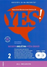 YES! Angličtina - nová maturita - vyššia úroveň + 2CD + DVD (B2)