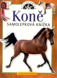 Samolep knížka Koně