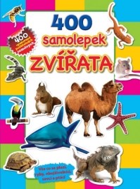 400 samolepek Zvířata