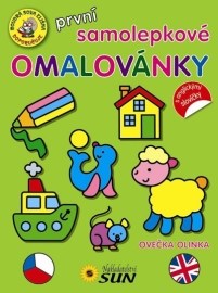 První samolepkové omalovánky Ovečka Olinka