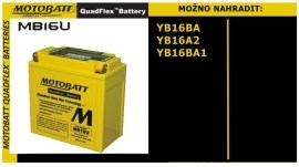 Motobatt MB16U 20Ah