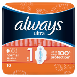 Procter & Gamble Always Ultra Normal Plus 10ks