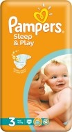 Pampers Sleep & Play 3 58ks - cena, porovnanie