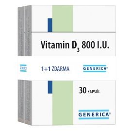 Generica Vitamin D3 800I.U. 30kps