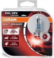 Osram H4 Night Breaker Unlimited P43t 60/55W 2ks - cena, porovnanie