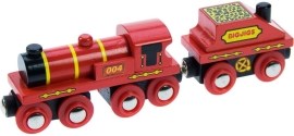 Bigjigs Rail Lokomotíva s tendrom BJT418