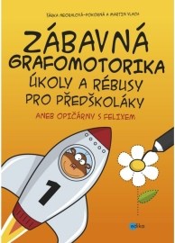 Zábavná grafomotorika, úkoly a rébusy pro předškoláky