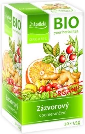 Apotheke Zázvorový s pomarančom 20x1.5g