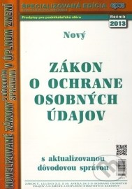 Nový zákon o ochrane osobných údajov