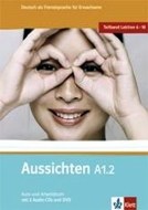 Aussichten A1.2 - nemecká učebnica s pracovným zošitom vr. CD a 1 DVD - cena, porovnanie