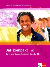 DaF kompakt A2 - 2.diel učebnice nemčiny a pracovný zošit vr. 2 CD