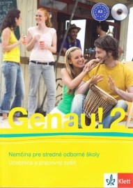 Genau! 2 SK - učebnica nemčiny vr. pracovného zošita a 2 CD