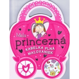 Malá princezná - kabelka plná maľovaniek