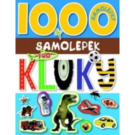 1000 samolepek pro kluky