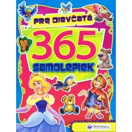 365 samolepiek pre dievčatá