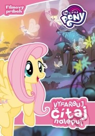 My Little Pony Nečakaný večierok Vyfarbuj, čítaj, nalepuj