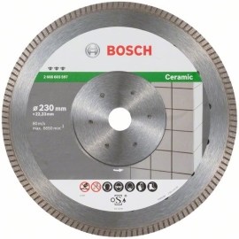 Bosch Diamantový kotúč 230mm Best for Ceramic ExtraClean Turbo 2608603597