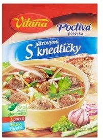 Vitana Poctivá polievka s pečeňovými knedličkami 92g