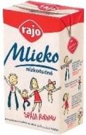 Rajo Mlieko nízkotučné 0,5% 1000ml - cena, porovnanie