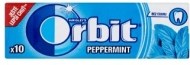 Wrigley Orbit Peppermint žuvačka bez cukru 14g - cena, porovnanie