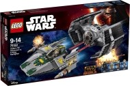 Lego Star Wars - Vader’s TIE Advanced vs. A-Wing Starfighter 75150 - cena, porovnanie