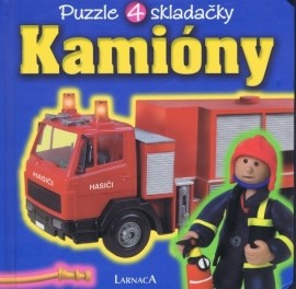 Kamióny - puzzle leporelo